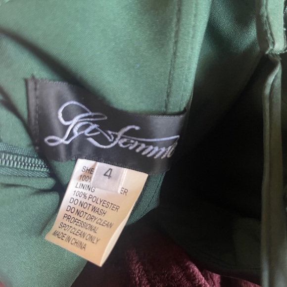 Strappy Back Satin Ballgown - Picture 15 of 15